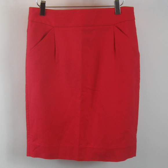 J. Crew Dresses & Skirts - J. Crew Pencil Skirt In Double Serge Cotton 4 NWT